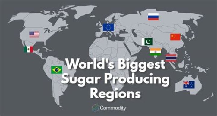 Which country is largest producer of sugar