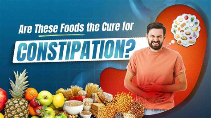 Which foods are bad for constipation