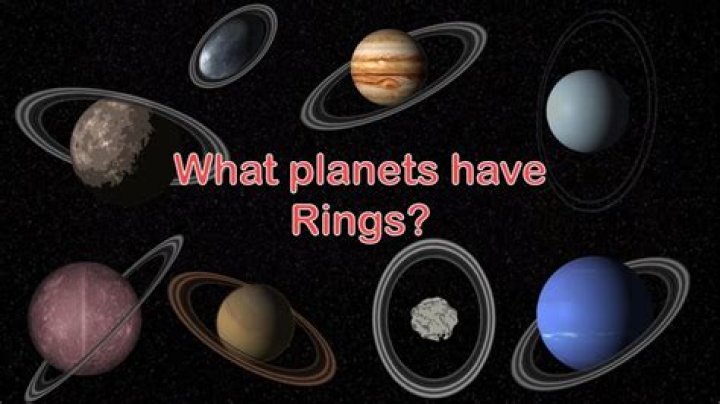 Which planet has a planetary ring system
