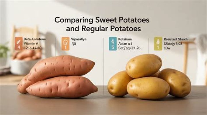 Which potato has more calories