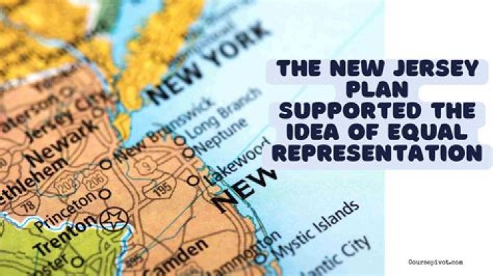 Which states favored the New Jersey Plan