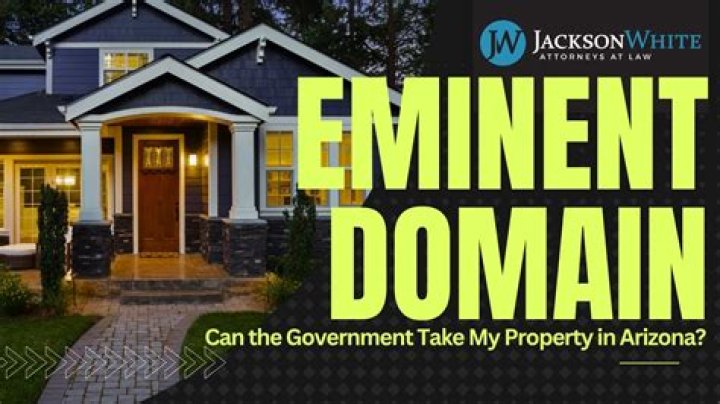 Who can claim eminent domain