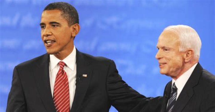 Who did McCain run against in 2008