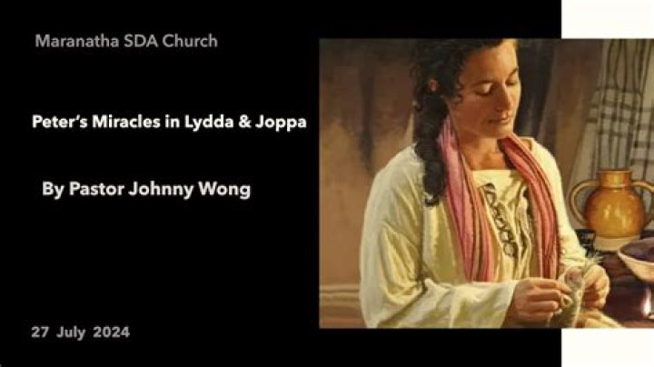 Who did Peter heal at Lydda