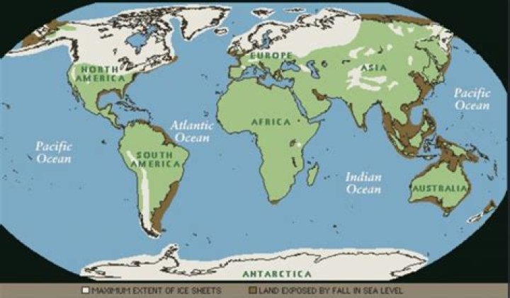 Who did the ice age affect