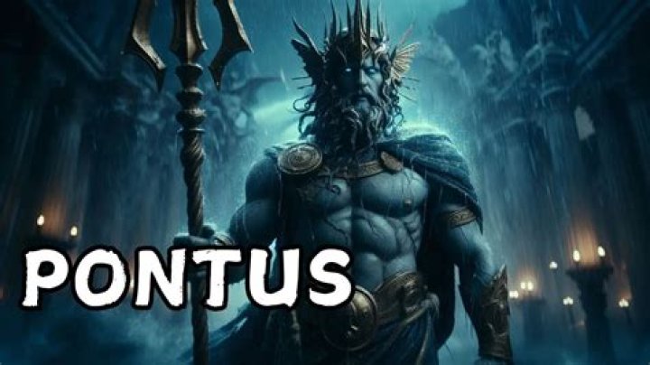 Who is Pontus in Greek mythology