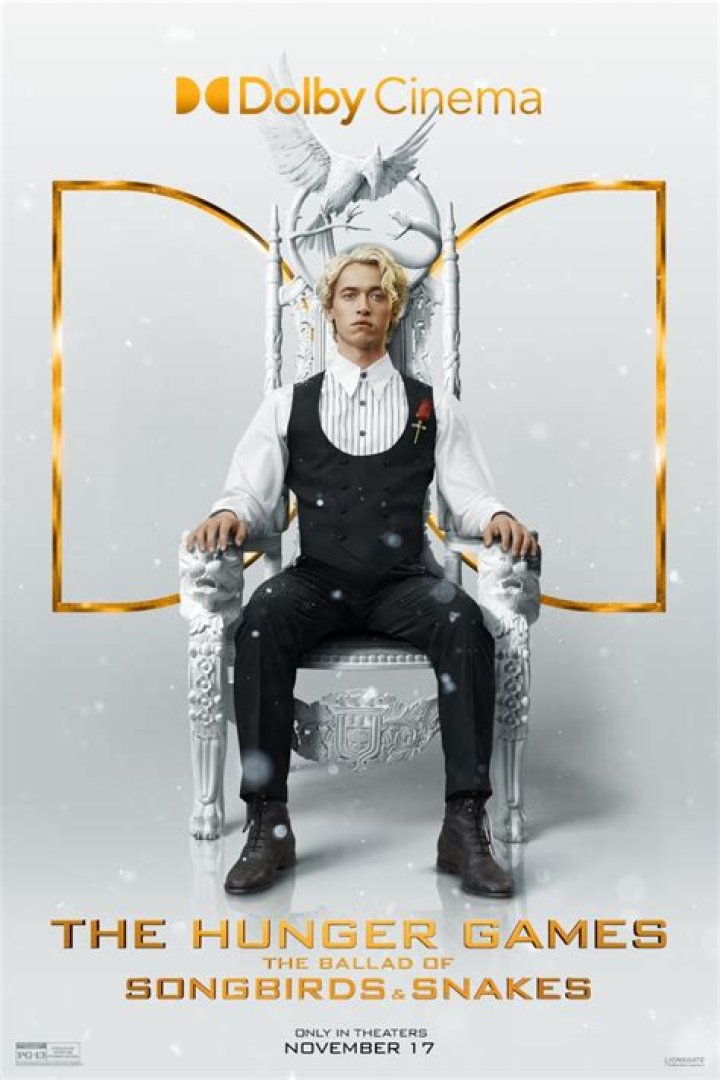 Who is the commentator in The Hunger Games