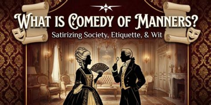 Who is the writer of comedy of manners