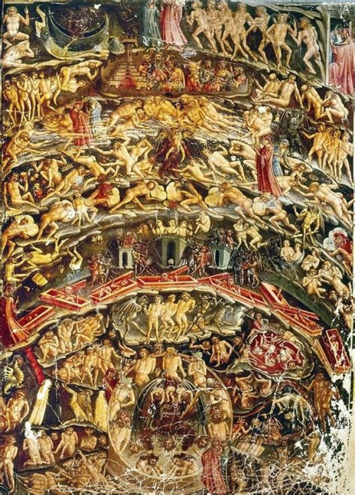Who painted Dantes hell