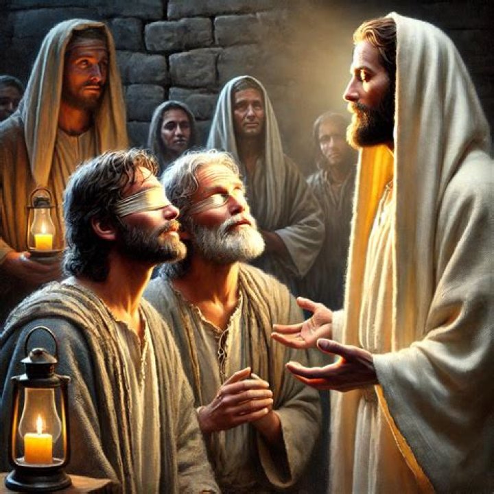 Who Sinned born blind