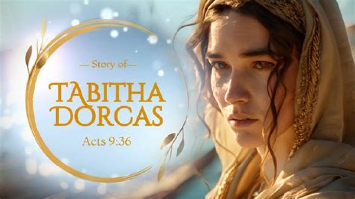 Who was Tabitha and Dorcas in the Bible