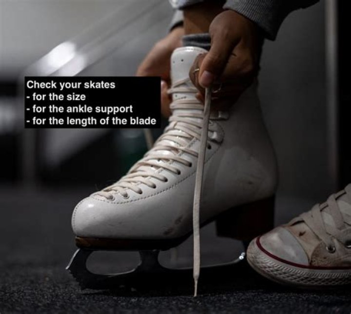 Who was the first person to ice skate