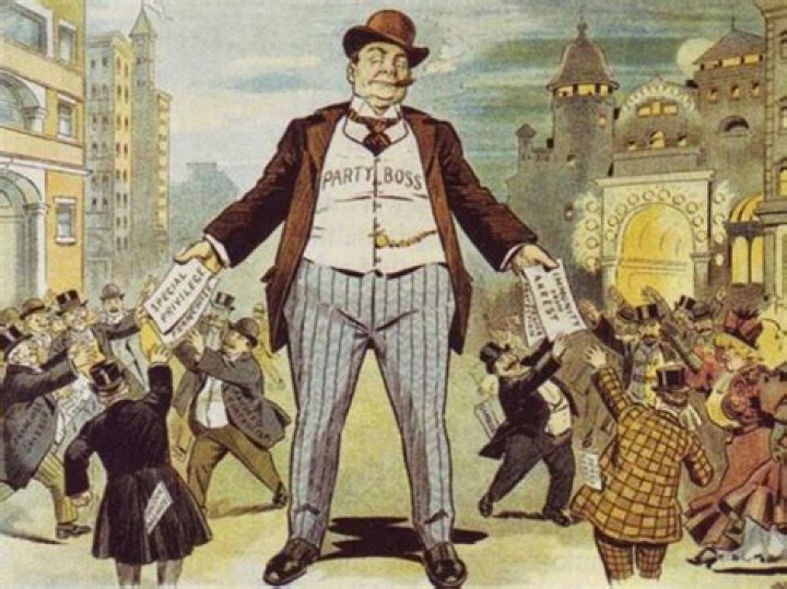 Who was the most famous boss of a political machine