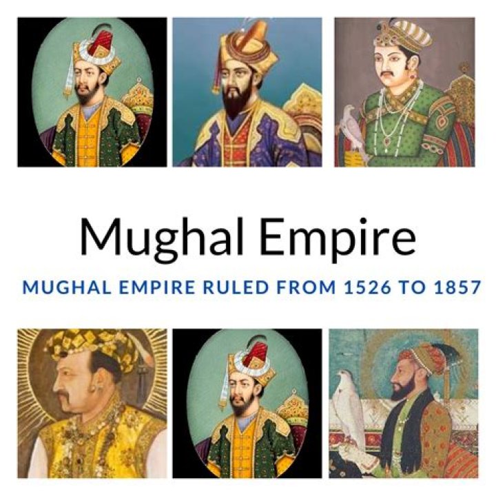 Who was the Mughal emperor at the end of 16th century