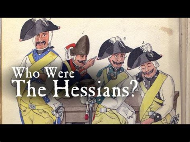 Who were the Hessians quizlet