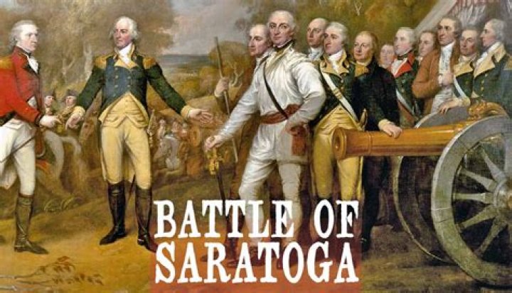 Who won the battle of Saratoga and why was it important