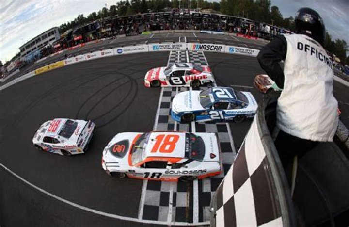 Who won the Nascar race in Sonoma today