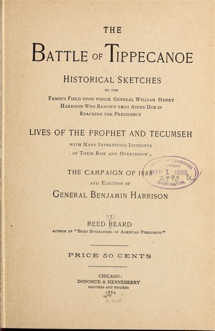 Who won the war of Tippecanoe