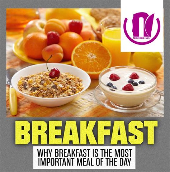Why breakfast is the most important meal of the day