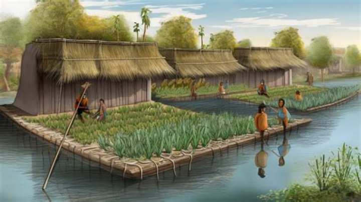 Why did the Aztecs built their city in the middle of a swamp