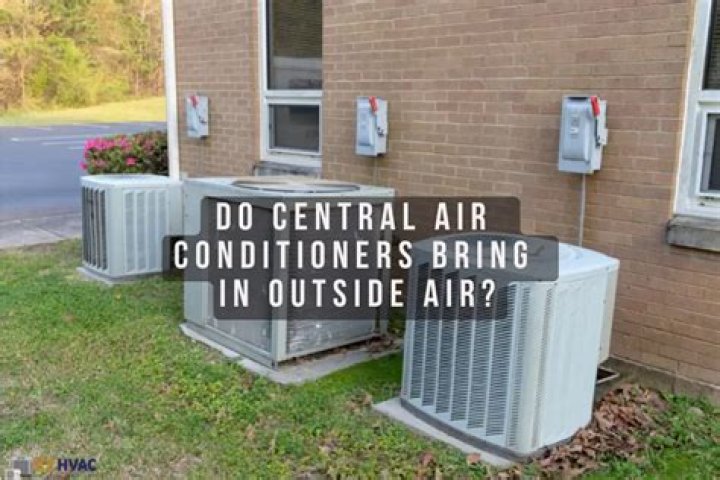 Why do air conditioners need outside air