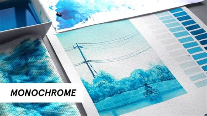 Why do artists use monochromatic colors
