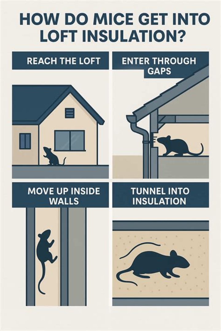 Why do mice go in your house