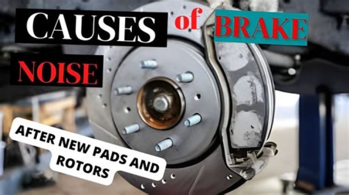 Why do my back brakes make noise