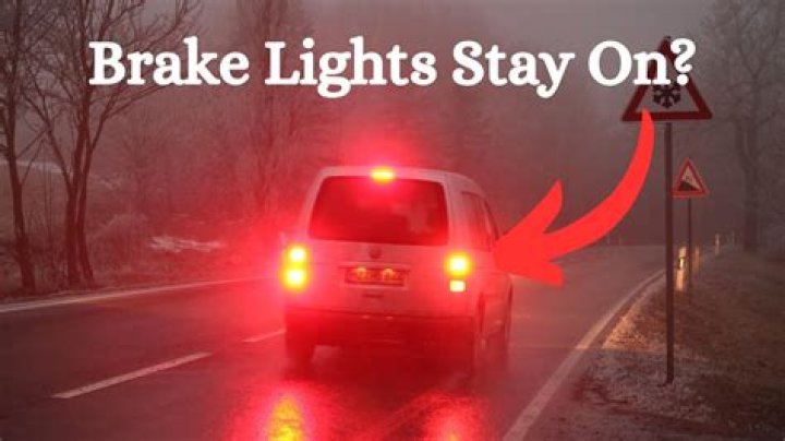 Why do my brake lights not turn on
