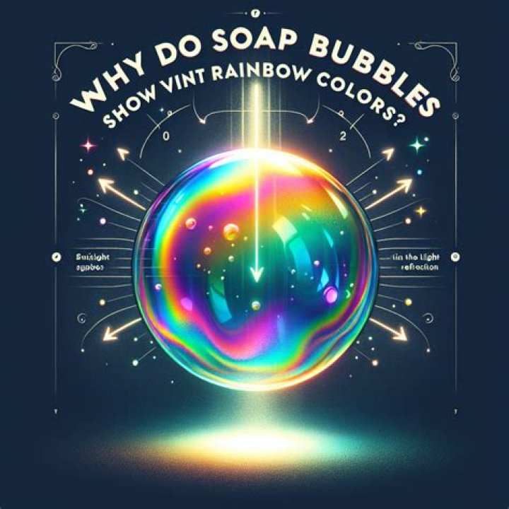 Why do soap bubbles look colorful