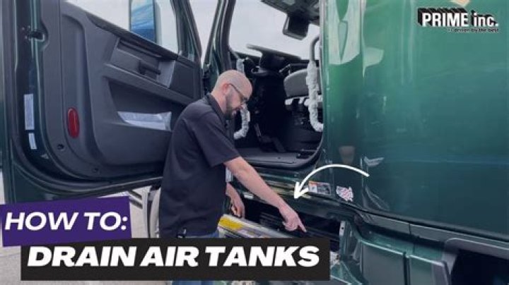 Why do you need to drain the air tank regularly