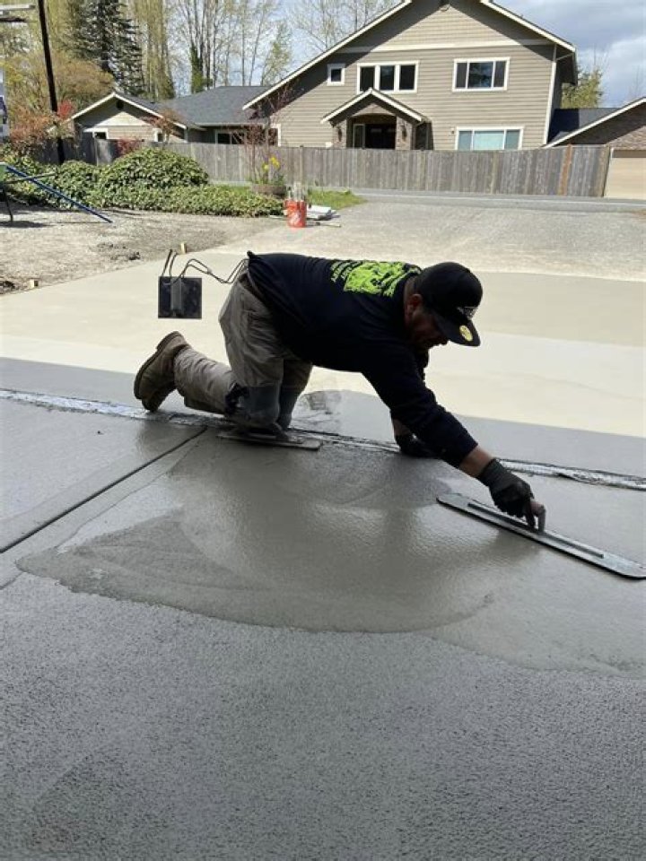 Why do you trowel concrete