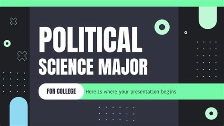 Why do you want to major in political science