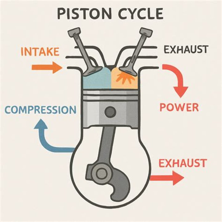Why does a free to move piston hold a constant pressure in the cylinder