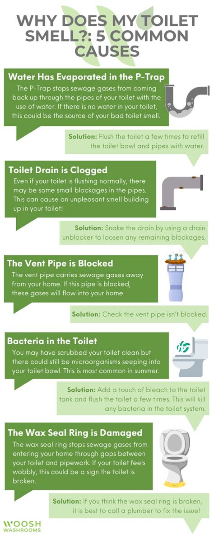 Why does my RV bathroom smell like urine