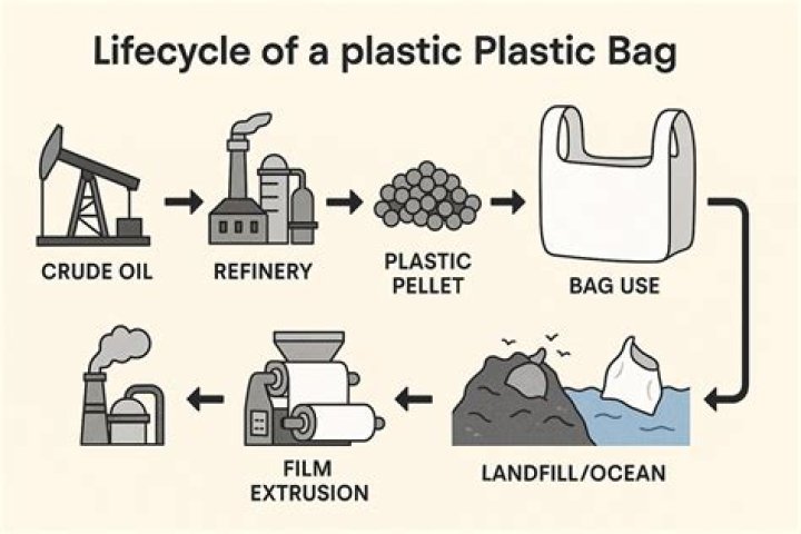 Why does water loss slow down if a plant is put into a plastic bag