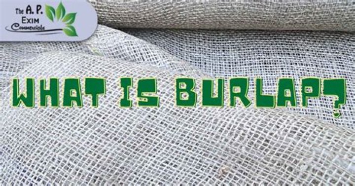 Why is burlap called hessian