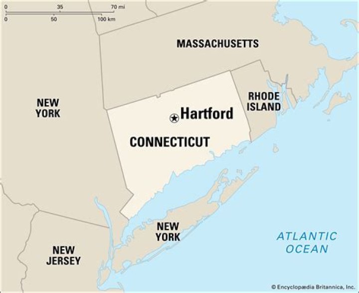 Why is Hartford located where it is