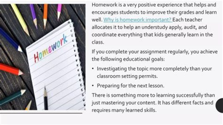 Why is homework unnecessary
