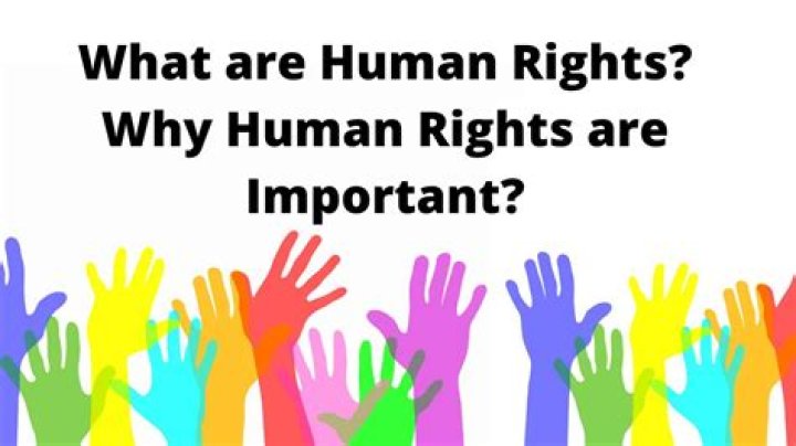 Why is human rights important