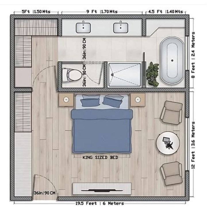 Why is master bedroom hotter than rest of house