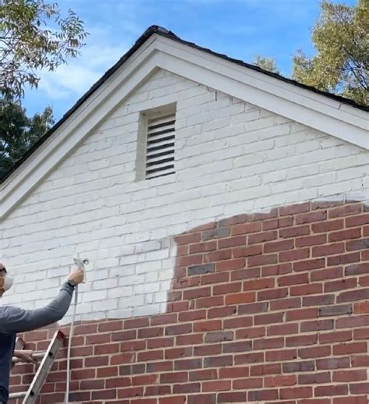 Why is my brick turning white