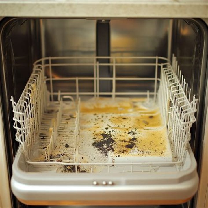 Why is my dishwasher dirty inside