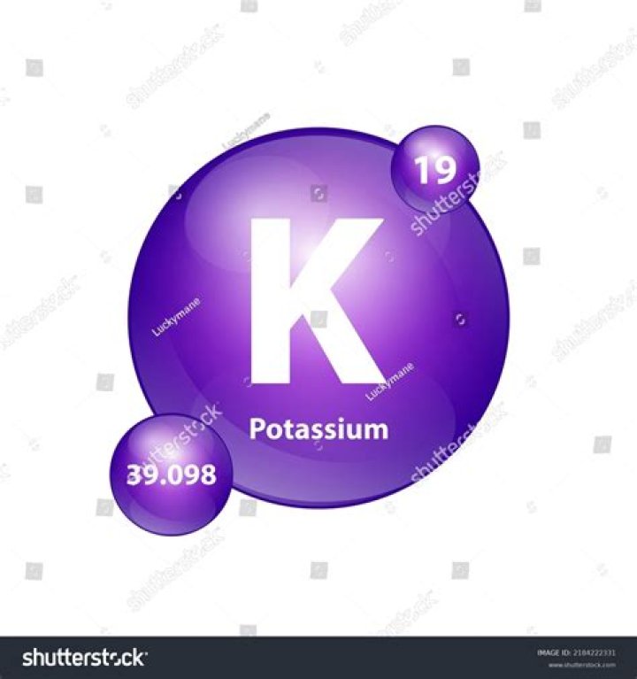 Why is potassium symbol K