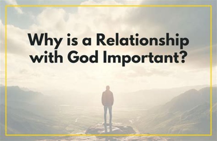Why is prayer as a relationship with God important