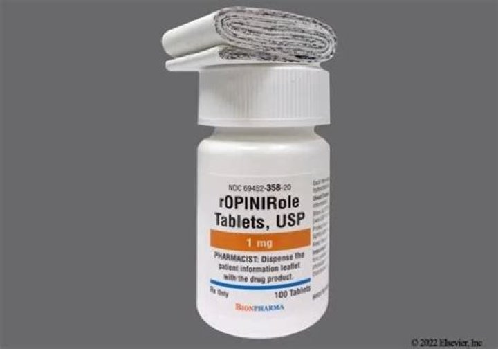 Why is ropinirole being discontinued