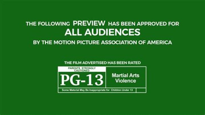 Why is the signal Rated PG 13