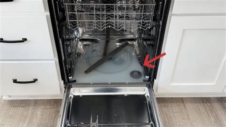 Why is there water in the salt compartment of my dishwasher