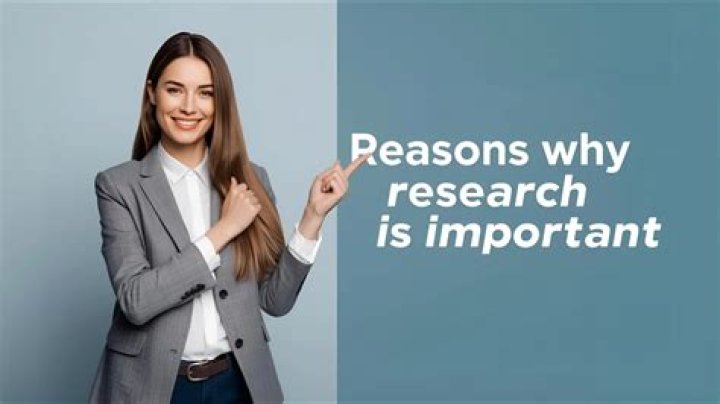 Why research is important the best reason is