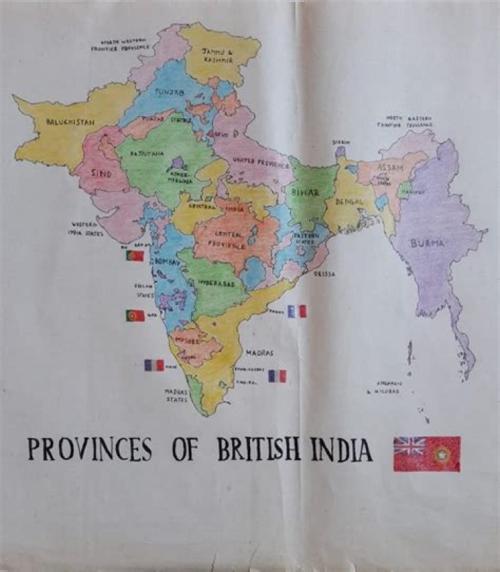 Why was British India divided into two nations